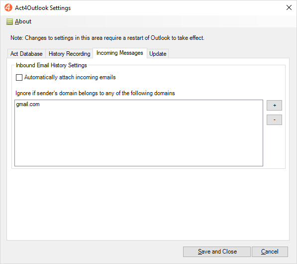 Act4Outlook Configuration6