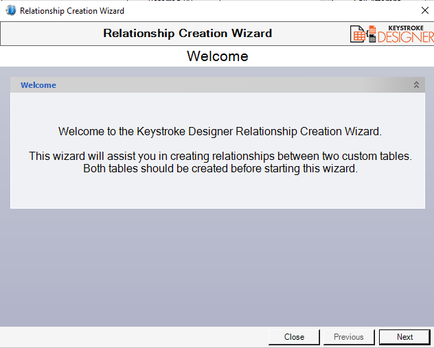 KD Relationship Wizard