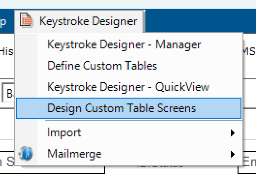 KD Add Fields to Screen