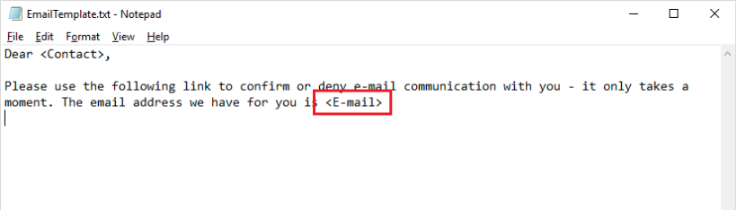 Optin Emails in MailManager2