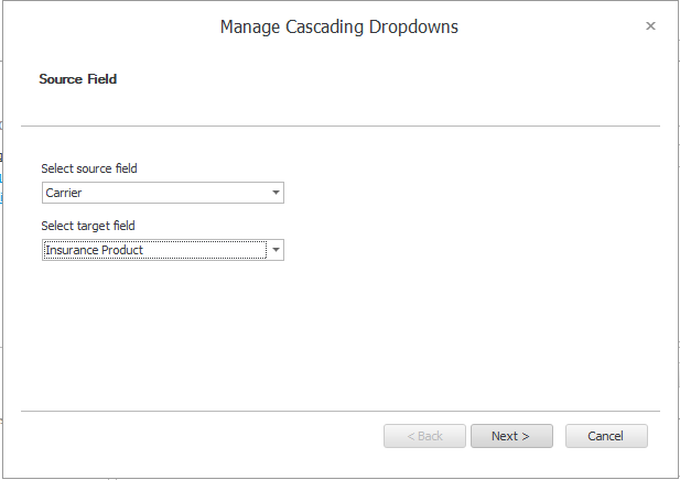 T4A Cascading dropdowns